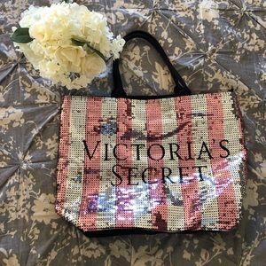 Victoria’s Secret sequin tote bag 💖 new no tags